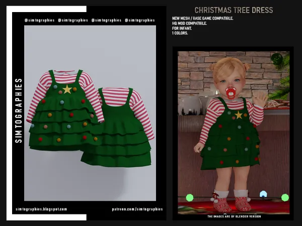 Christmas Tree Dress