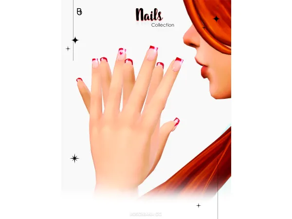 Maxis Match NAILS COLLECTION 550327044666364 - The Sims 4 Custom Content