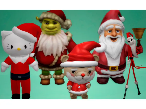 Mix Christmas Feeling Jennisims by Jennifer - The Sims 4 Custom Content