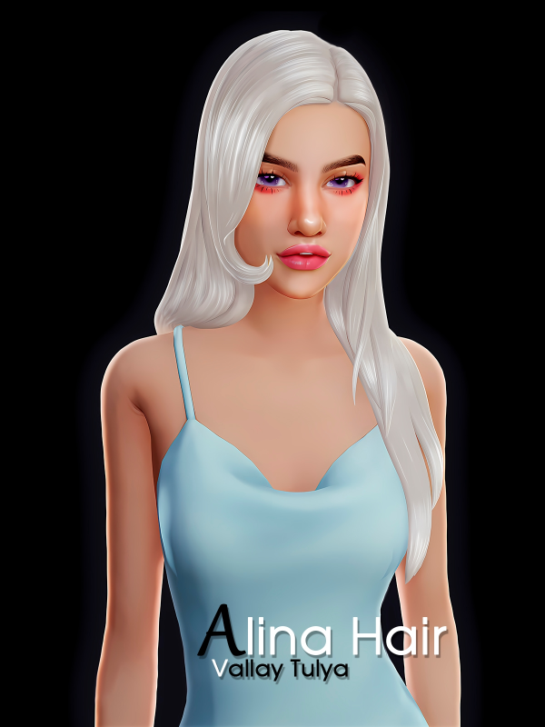Maxis Match ( ) Alina Hair by simsfinds - The Sims 4 Custom Content