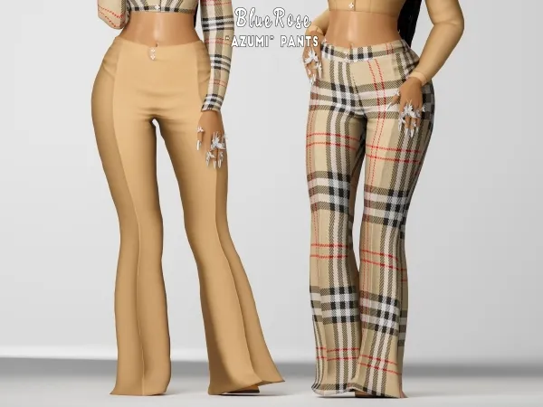 Alpha Azumi Pants BRsims - The Sims 4 Custom Content