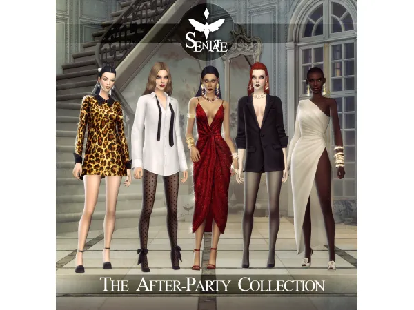 Maxis Match The After Party Collection by sentate updated - The Sims 4 Custom Content