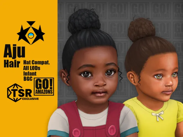 Maxis Match Aju - The Sims 4 Custom Content