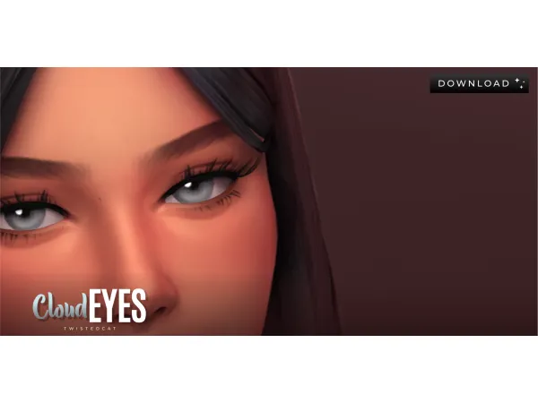 Maxis Match Cloud Eyes(Download) by TwistedCat - The Sims 4 Custom Content