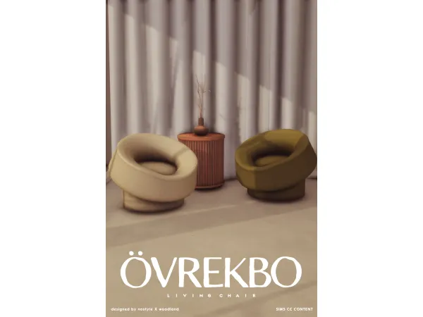 [N O S T Y L E X W O O D L A N D] Övrekbo Living Chair