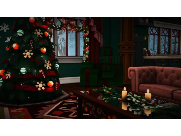 Maxis Match My Christmas buildings No - The Sims 4 Custom Content