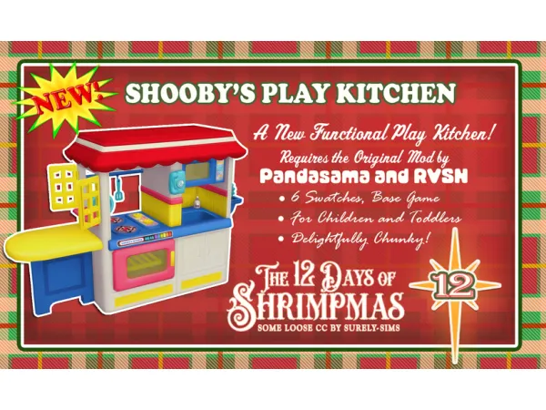DAY 12 - SHOOBY'S PLAY KITCHEN