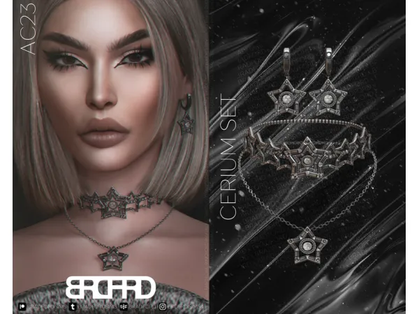Alpha [AC23 DAY 2] CERIUM SET GAME EDITION by bradfordsims - The Sims 4 Custom Content