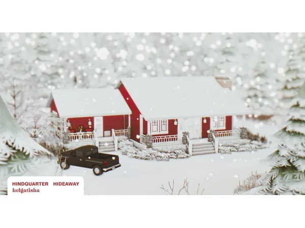 Maxis Match Hindquarter Hideaway No by helgatisha - The Sims 4 Custom Content