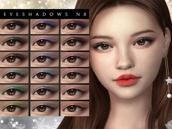 Alpha Eyeshadows N8 - The Sims 4 Custom Content