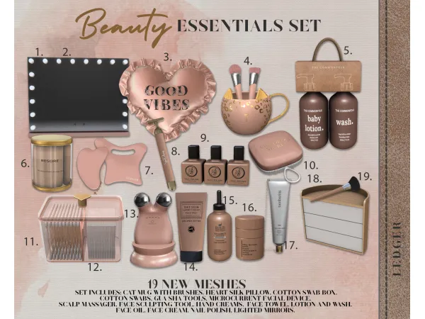 Beauty Essentials by Ledger Atelier (Workroom/atelier tier)