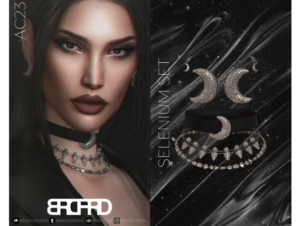 Alpha [AC23 DAY 5] SELENIUM SET GAME EDITION by bradfordsims - The Sims 4 Custom Content