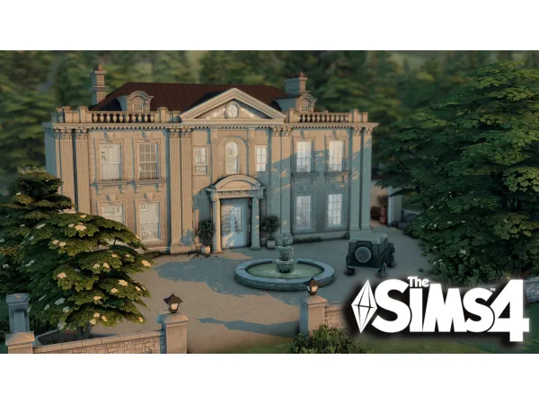 Maxis Match 14 Nettle Lane Mansion by bojanasims - The Sims 4 Custom Content