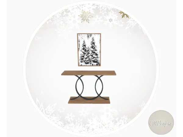 Mix Mirror and Console [DOWNLOAD] by CMDesigns - The Sims 4 Custom Content