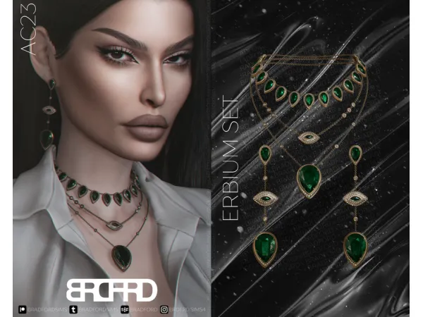 Alpha [AC23 DAY 7] ERBIUM SET GAME EDITION by bradfordsims - The Sims 4 Custom Content