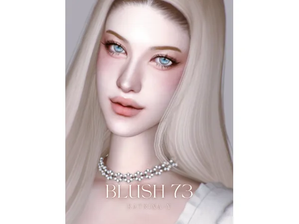 Alpha blush 73 by katrina_y - The Sims 4 Custom Content