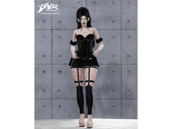 Alpha PYX Femme Fatale Collection - The Sims 4 Custom Content