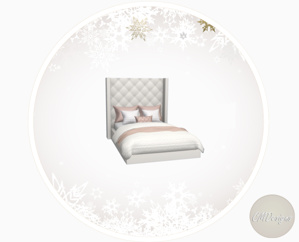 Mix Holiday Bed Set [DOWNLOAD] by simsfinds - The Sims 4 Custom Content