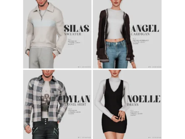 COMFY HOLIDAYS SET christmas 2023 - The Sims 3 Custom Content