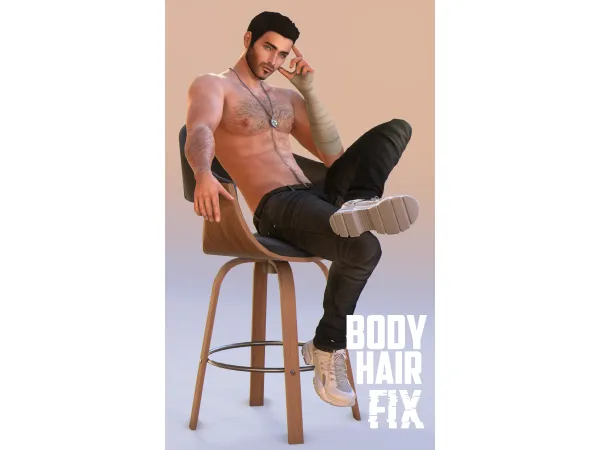 Body Hair (FIX for Full color skins) by wistfulcastle