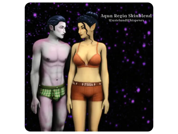 Maxis Match Aqua Regia Skinblend by adrasteamoon - The Sims 4 Custom Content