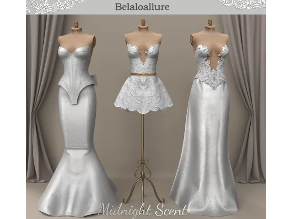 Alpha Midnight Scent collection - The Sims 4 Custom Content