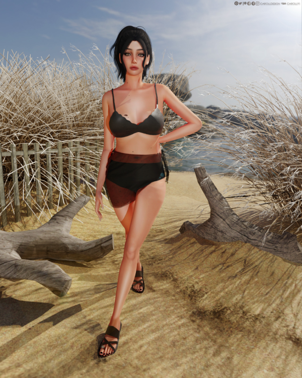 Alpha Body makeup and genetics set by simsfinds - The Sims 4 Custom Content