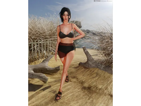 Alpha Body makeup and genetics set - The Sims 4 Custom Content