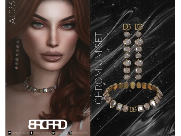 Alpha [AC23 DAY 16] CHROMIUM SET GAME EDITION by bradfordsims - The Sims 4 Custom Content