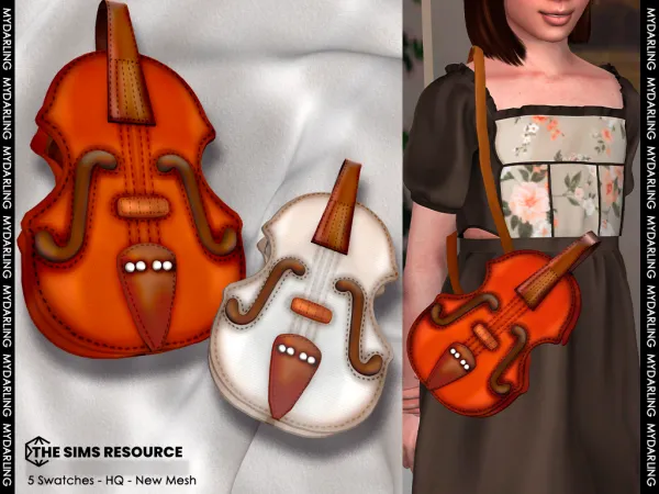 Alpha fiddle Na305 bag - The Sims 4 Custom Content
