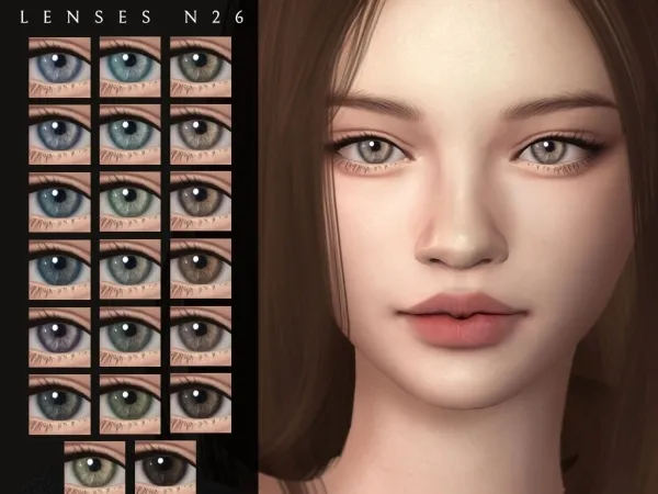 Alpha Lenses N26 - The Sims 4 Custom Content