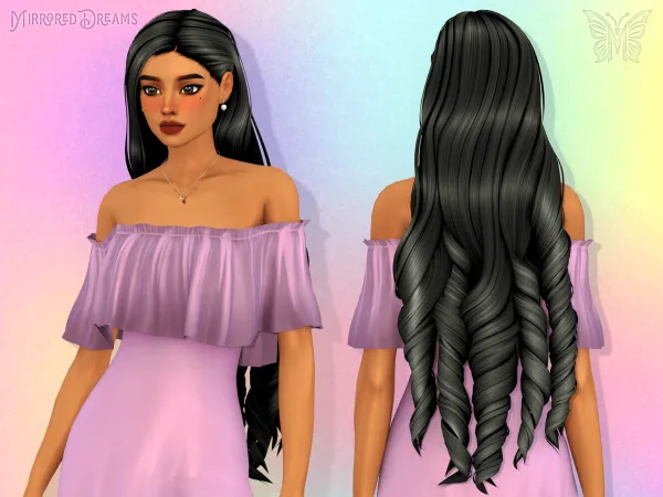 Maxis Match Hair Isabela Madrigal - The Sims 4 Custom Content