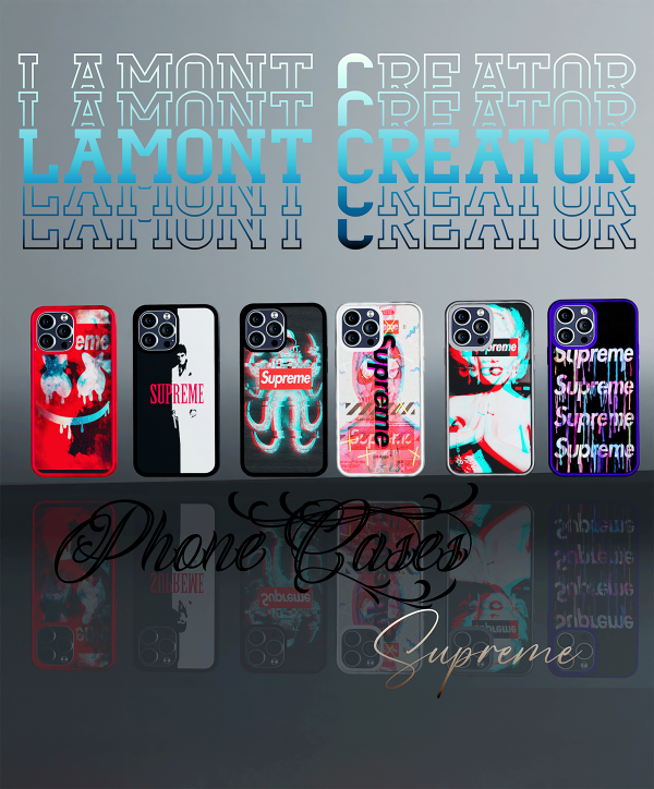 Alpha supreme phone cases by lamontcreatorr - The Sims 4 Custom Content