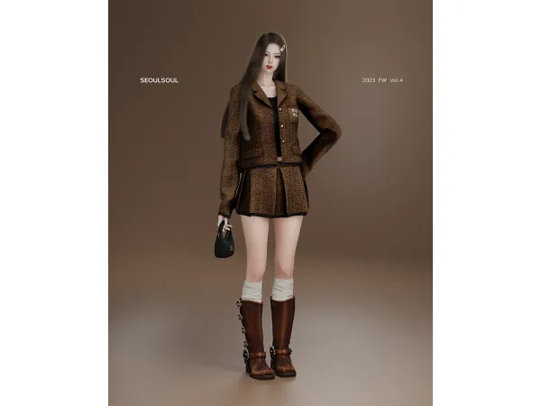 Alpha SIMS4 2023 Vol 4 by seoulsoul - The Sims 4 Custom Content