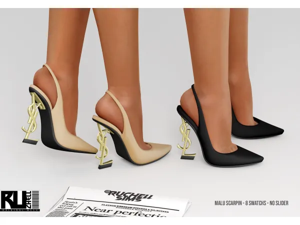 Malu Scarpin - The Sims 4 Custom Content