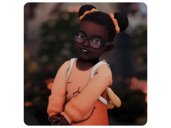 Maxis Match Carry Bears Toddler Backpack Set by yooniesim - The Sims 4 Custom Content