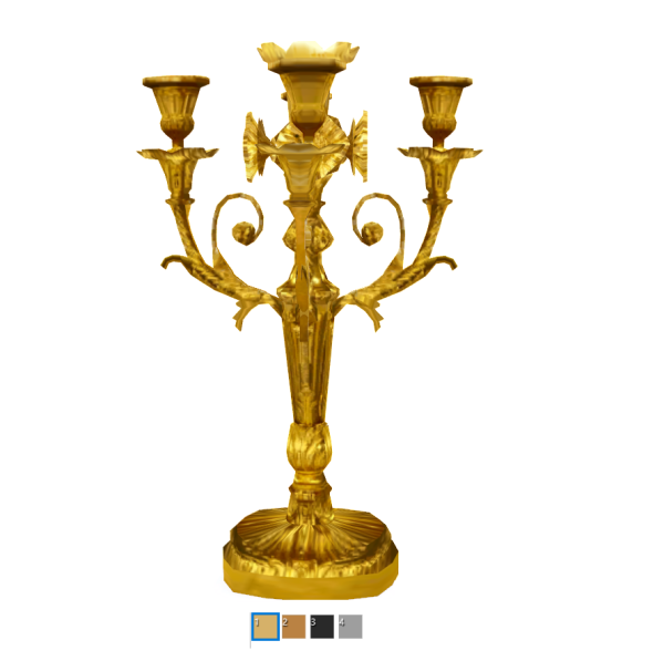 Mix French 19th Century Candelabra Louis XVI by simsfinds - The Sims 4 Custom Content