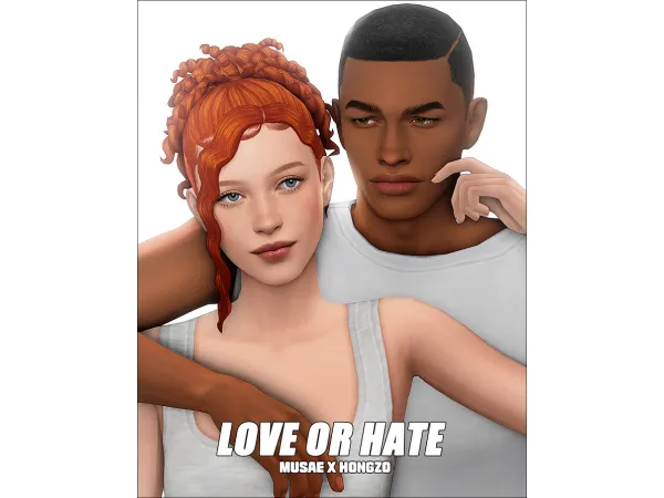 Mix [Hongzo] Love or Hate - The Sims 4 Custom Content