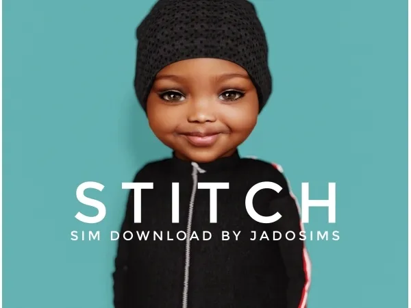 Alpha Stitch (Sim Download) - The Sims 4 Custom Content