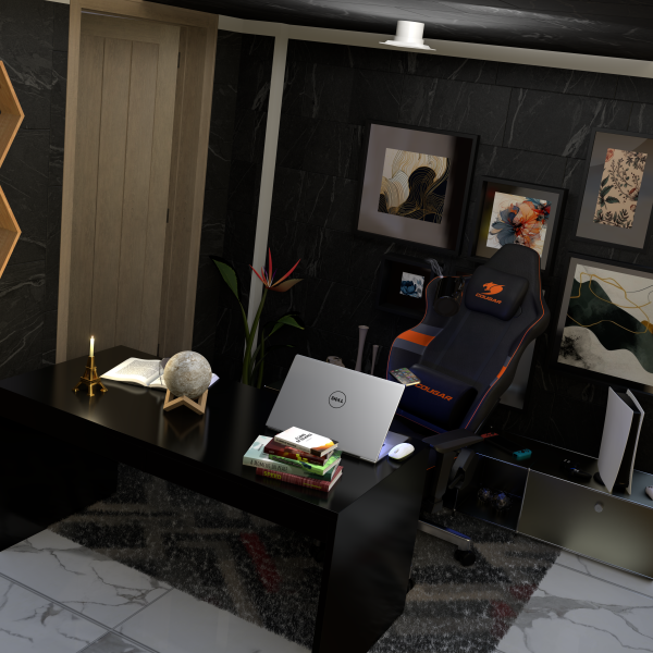 Alpha My Room Scene 01 by simsfinds - The Sims 4 Custom Content