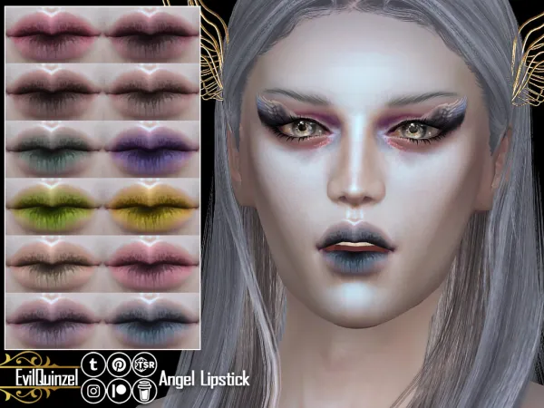 Alpha Angel set - The Sims 4 Custom Content