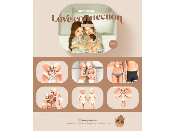 Mix Love connection - The Sims 4 Custom Content