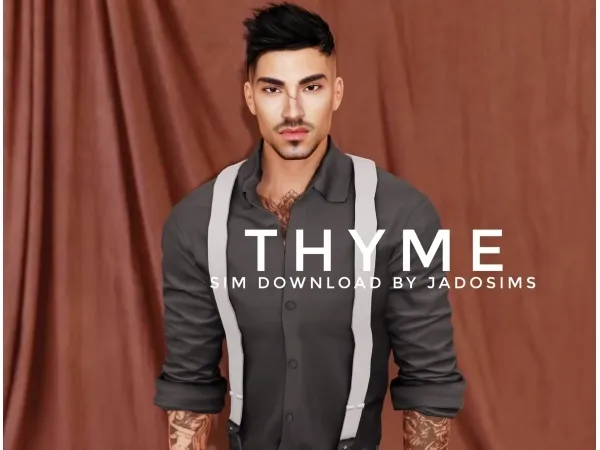Alpha THYME (Sim Download) - The Sims 4 Custom Content