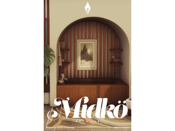 [N O S T Y L E X W O O D L A N D] Midkö BathTub