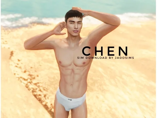 Alpha Chen (Sim Download) - The Sims 4 Custom Content