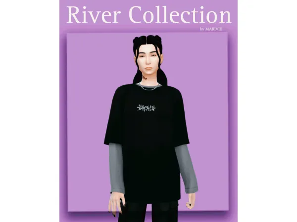Mix River Collection by MariVih - The Sims 4 Custom Content