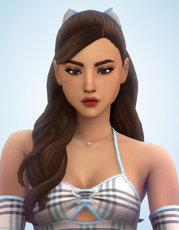 Maxis Match Annalise Hair by simsfinds - The Sims 4 Custom Content