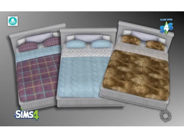 Mix Bedding - The Sims 4 Custom Content