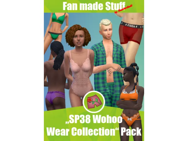 Maxis Match SP38 Wohoo Wear Collection - The Sims 4 Custom Content