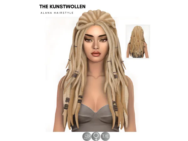 Alana hairstyle by the kunstwollen